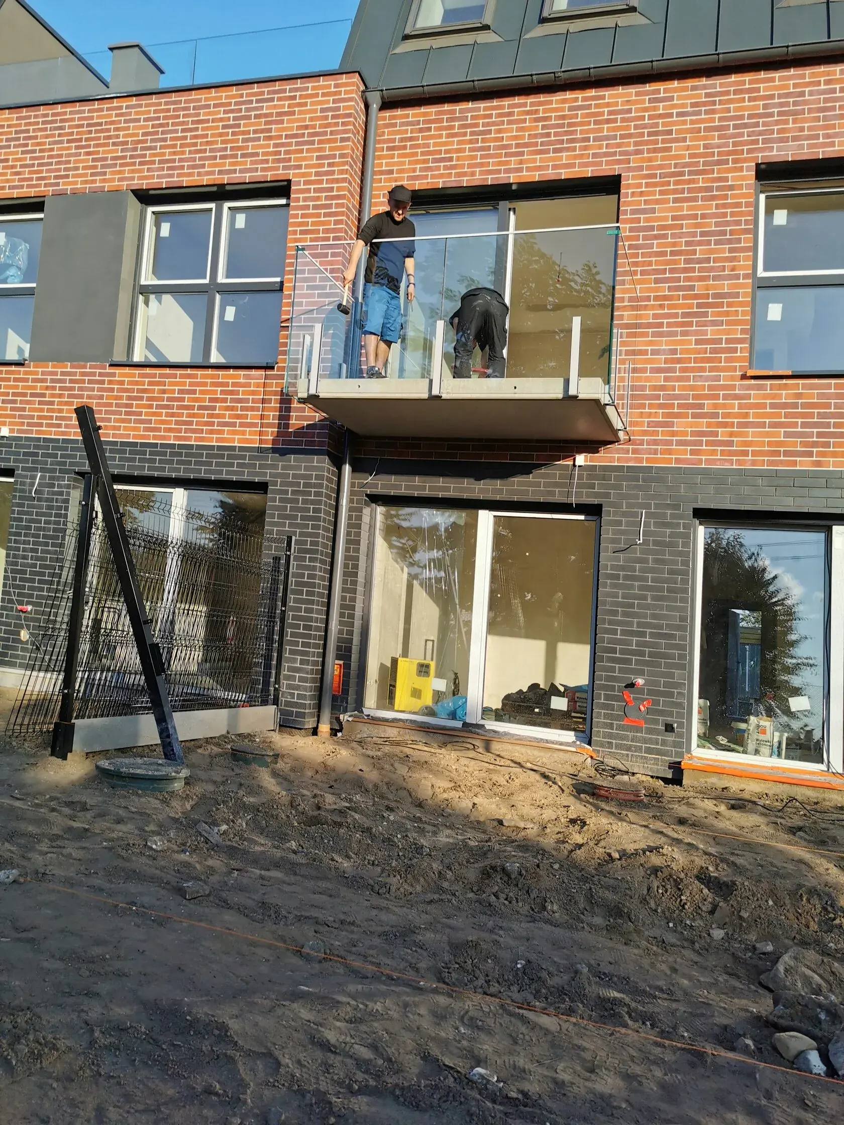 Balustrady szklane