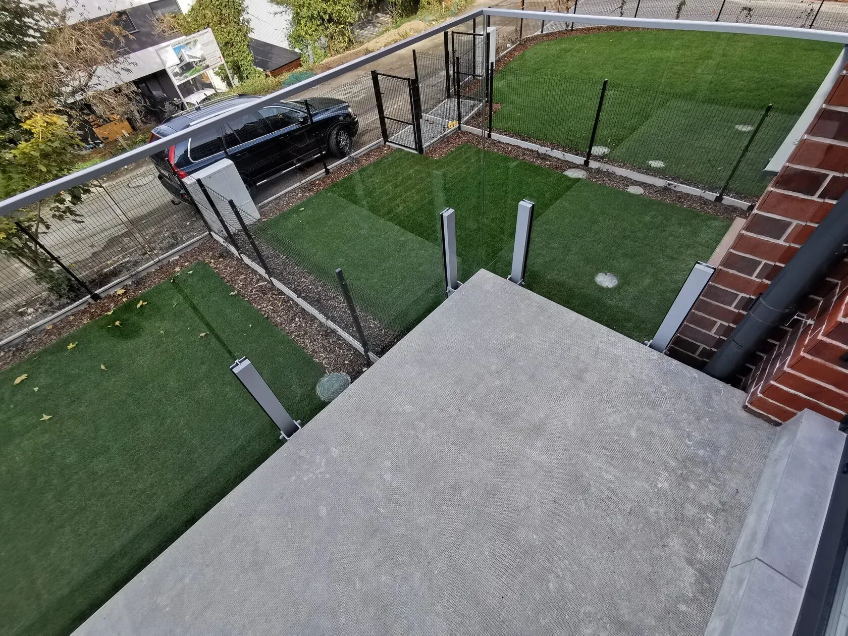 Balustrady szklane