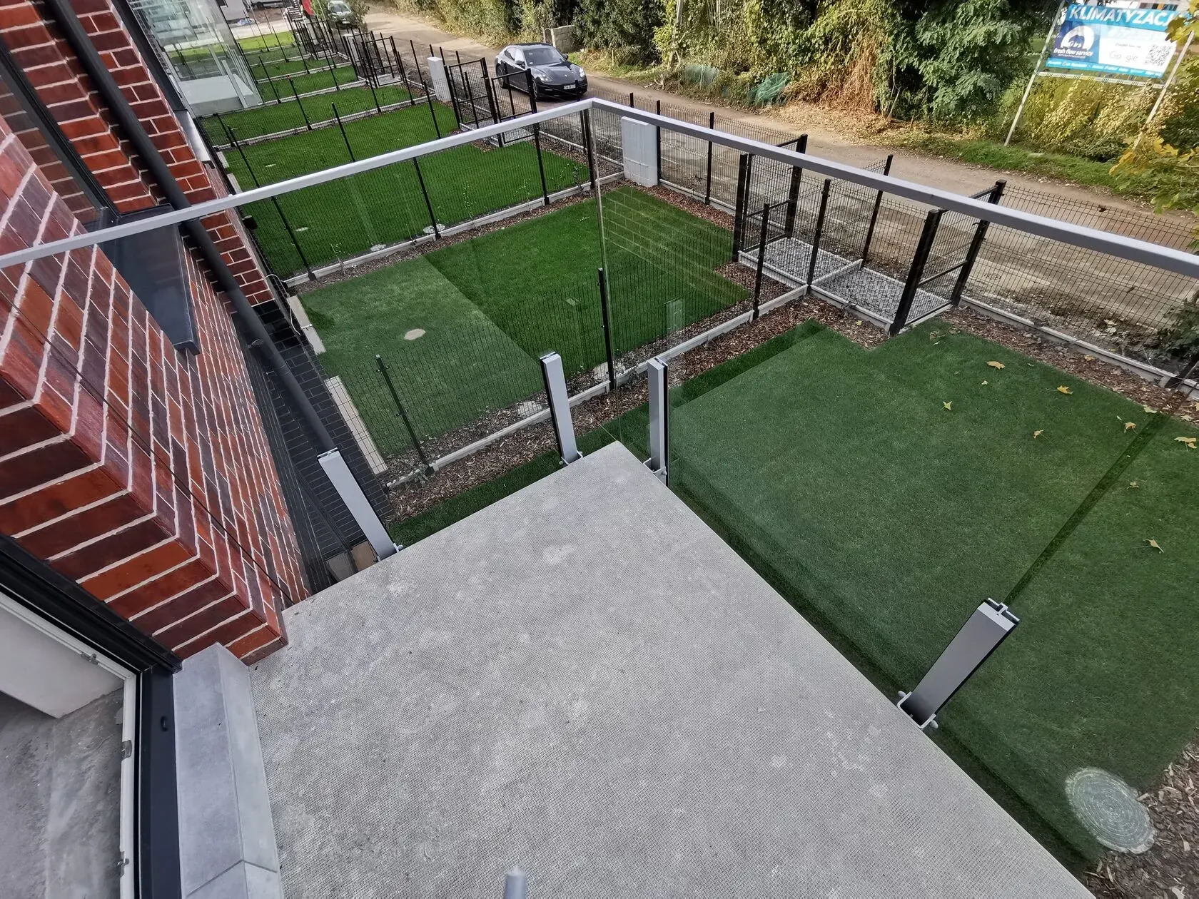Balustrady szklane