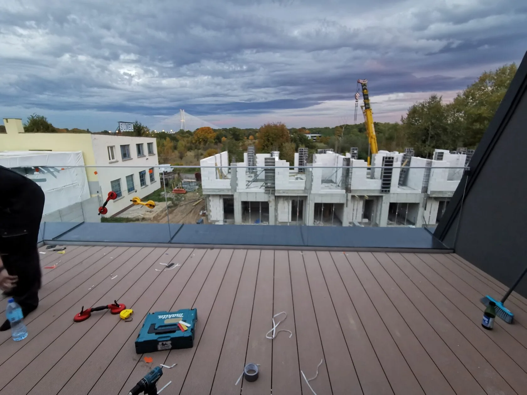 Balustrady szklane
