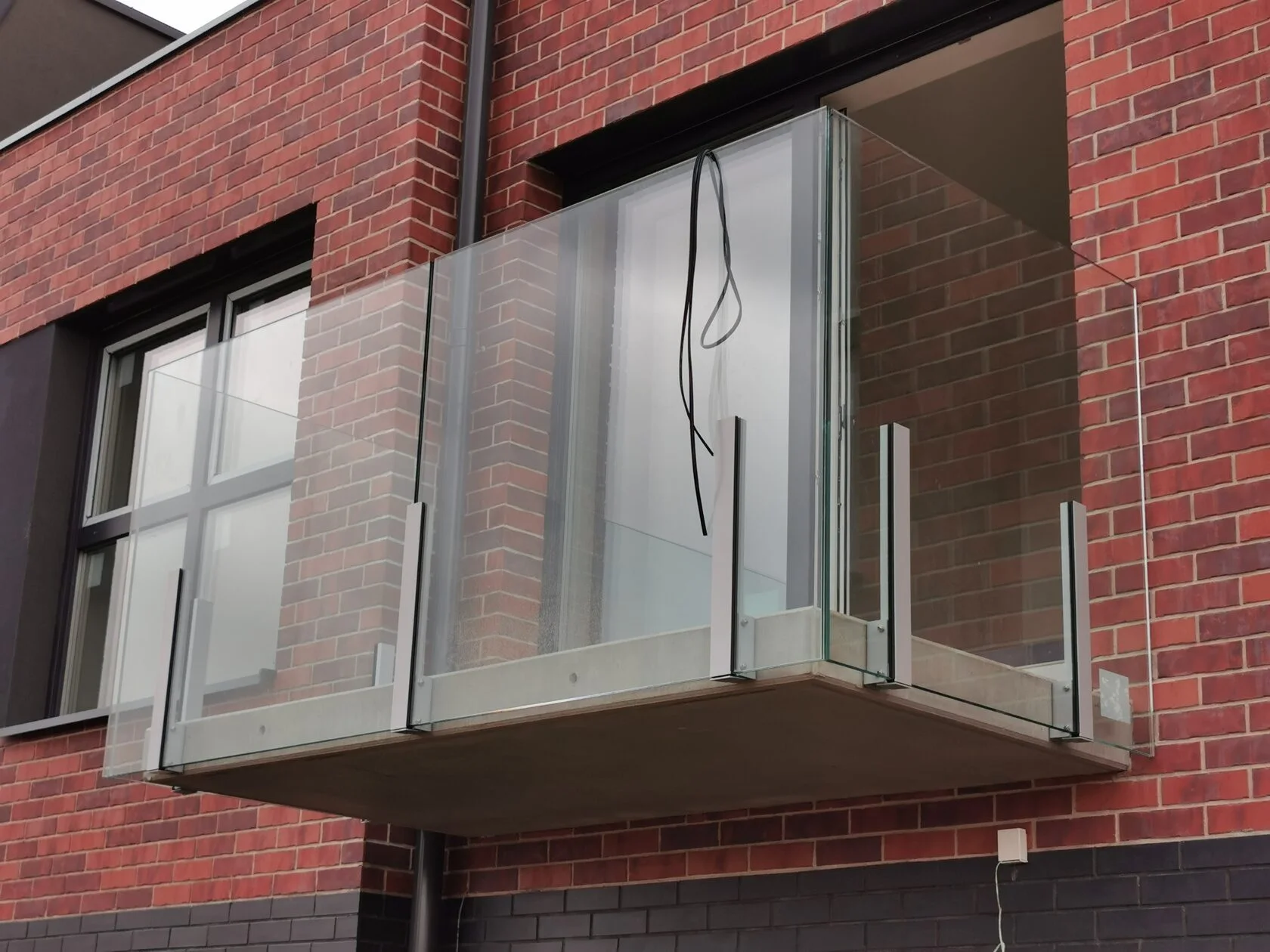 Balustrady szklane